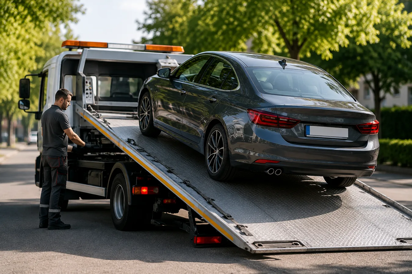 Fahrzeugabholung bei nicht fahrbereiten Autos